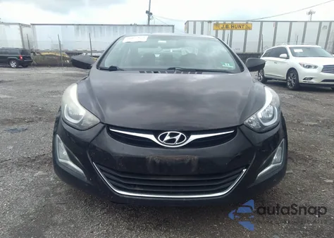2014 Hyundai Elantra Se z USA, uszkodzony, nr VIN 5NPDH4AE4EH483031